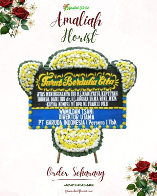 Papan Bunga Duka di Nagekeo