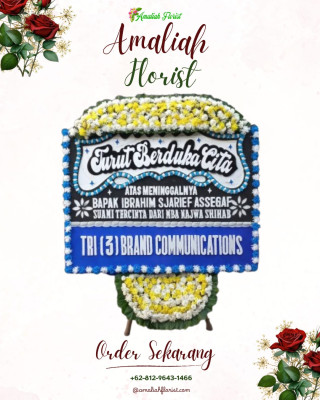 Papan Bunga Duka di Nagekeo