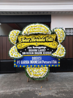 Papan Bunga Duka di Nagekeo